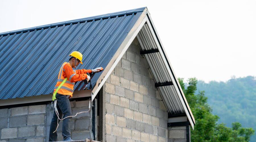 Professional New roof installation in Runnells, IA